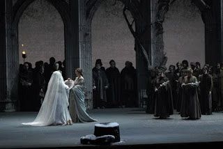 Scéne uit de tweede Akt van Opera 