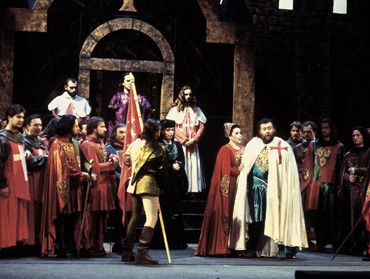 Scène uit de opera 