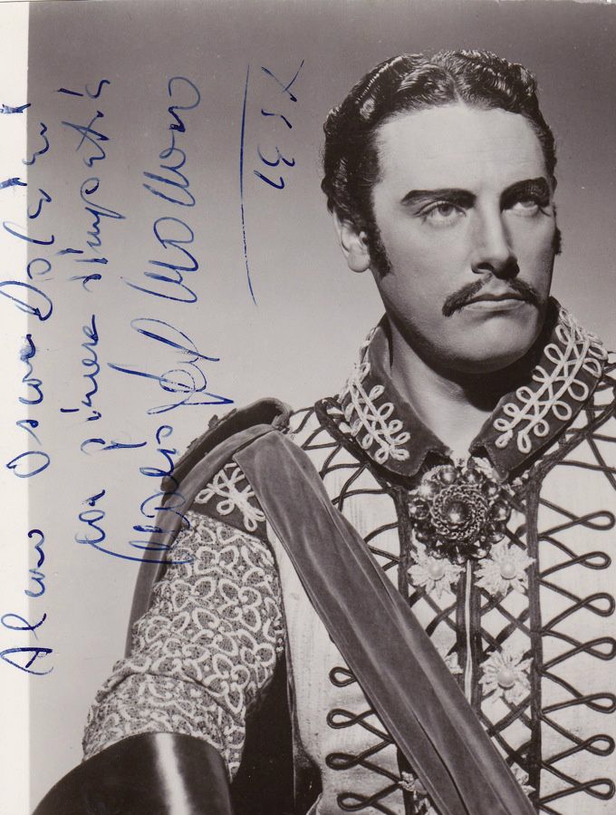 Mario Del Monaco als ERNANI 1957  ( foto Charles Mintzercollectie/