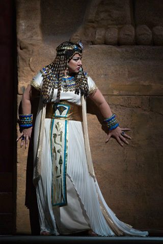 Dolora Zajick als Amneris 1989.