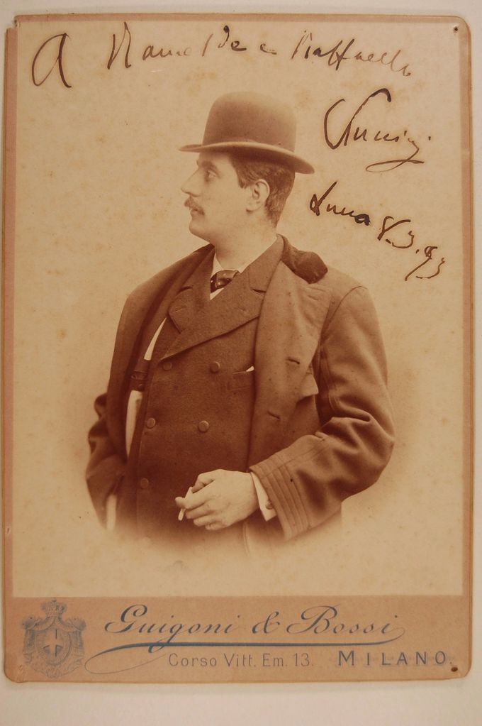 Puccini 1893 ten tijde van zijn 