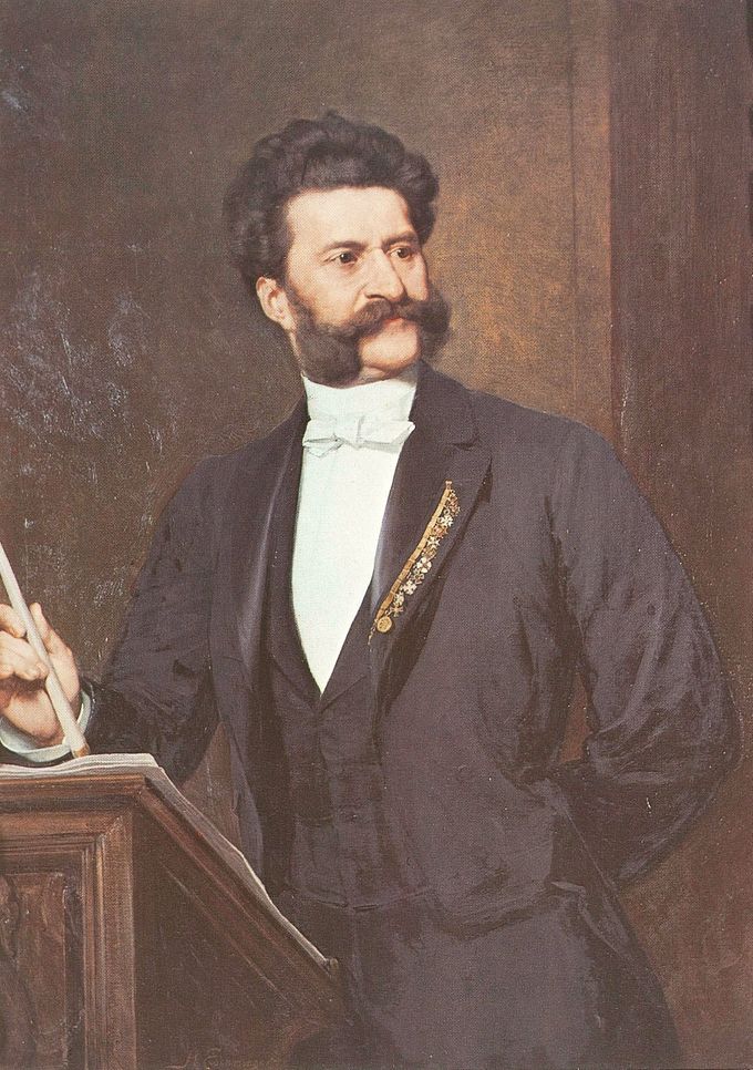 Johann Stauss Jr. 1880