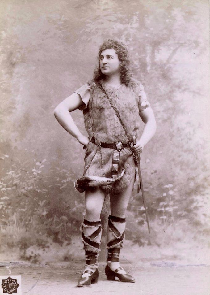 Andreas Dippel als Siegfried 1898