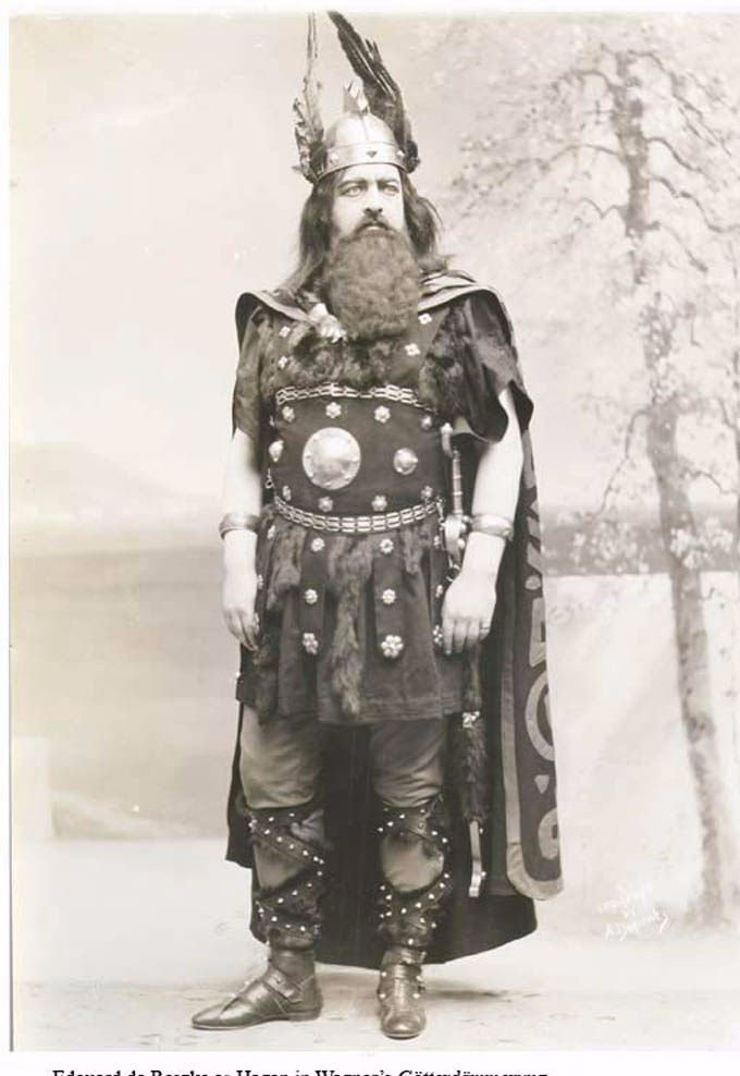 Eduard de Reszke  als Hagen in die 