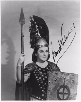 Birgit Nilson als Brünhilde 1954