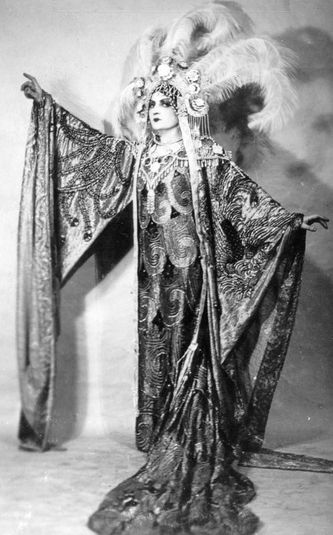 Rosa Raisa  (1893-1963)een Poolse dramatische sopraan de eerste Turandot 1926