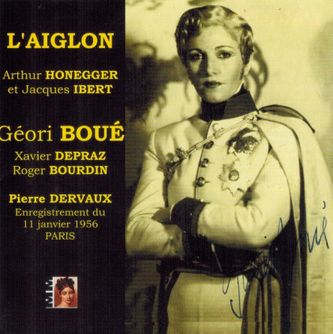 Géori Boué (1918-2017) als L'Aiglon Parijs 1956