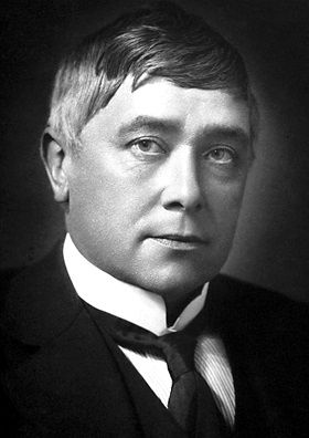 Maurice Maeterlinck ten tijde van zijn toekenning van de 